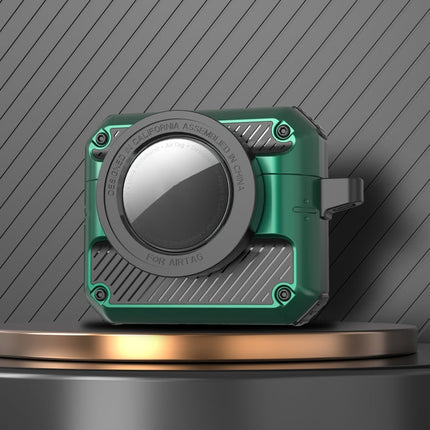 Automatic Flip Switch TPU+PC Earphone Case with AirTag, For AirPods Pro, For AirPods 1/2, For AirPods 3