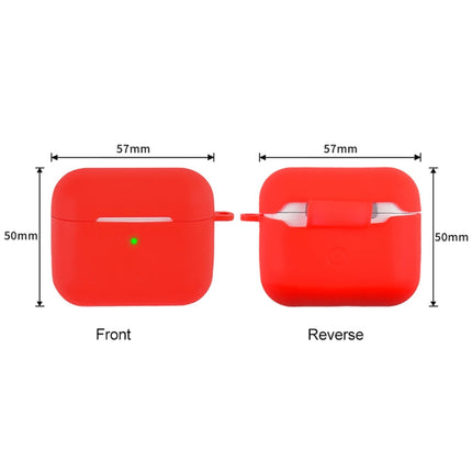 5 in 1 Silicone Earphone Protective Case + Earphone Bag + Earphones Buckle + Hook + Anti-lost Rope Set, For AirPods 3