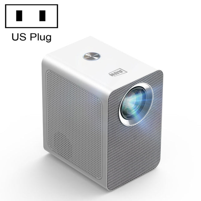 AUN ET50 4 inch 180 Lumens 1920x1080P Smart LED Mini Projector, US Plug