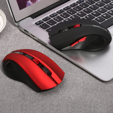 HXSJ X50 2.4G 6 Keys 1600DPI Three-speed Adjustable Wireless Mouse(Black)