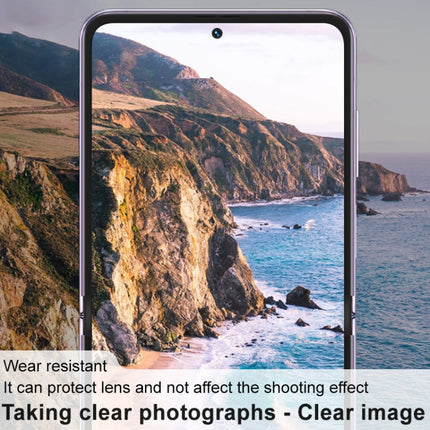 1 Sets imak Tempered Glass Rear Camera Protection Ring + Glass Rear Screen Sticker