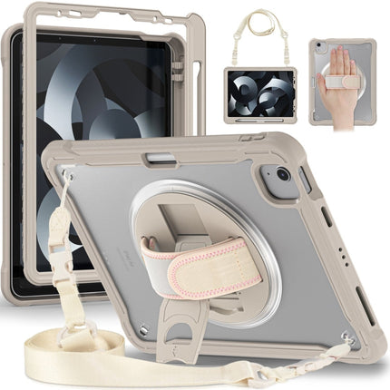 Heavy Duty Hybrid Tablet Case with Hand Grip & Strap, For iPad Air 2022 10.9 / Pro 11 2022, For iPad 10th Gen 10.9 2022, For iPad 10.2 2021 / 2020 / 2019, For iPad mini 6 / mini 2024
