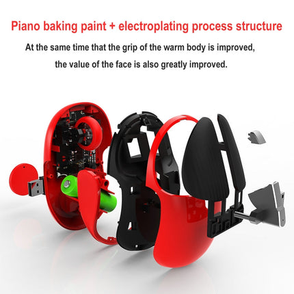 HXSJ M106 2.4GHZ 1600dpi Single-mode Wireless Mouse USB Rechargeable