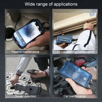 AN100 3 in 1 IP67 Waterproof USB-C / Type-C + Micro USB + USB HD Endoscope Snake Tube Inspection Camera for Parts of OTG Function Android Mobile Phone, with 6 LEDs, 5.5mm, 7mm, 8mm