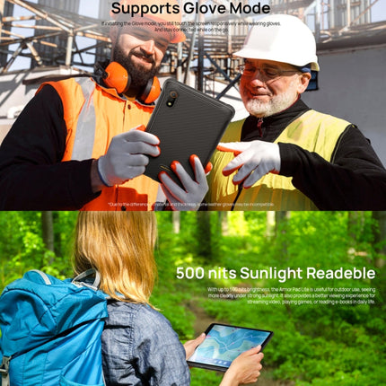 [HK Warehouse] Ulefone Armor Pad Lite Rugged Tablet PC, 3GB+32GB, 8.0 inch Android 13 MediaTek MT8766 Quad Core(Black)