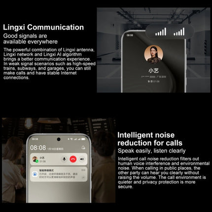 HUAWEI Pura 70 Pro+, 16GB+512GB, Screen Fingerprint Identification, 6.8 inch HarmonyOS 4.2 Kirin 9010 Octa Core up to 2.3GHz, NFC, OTG, Not Support Google Play(White)