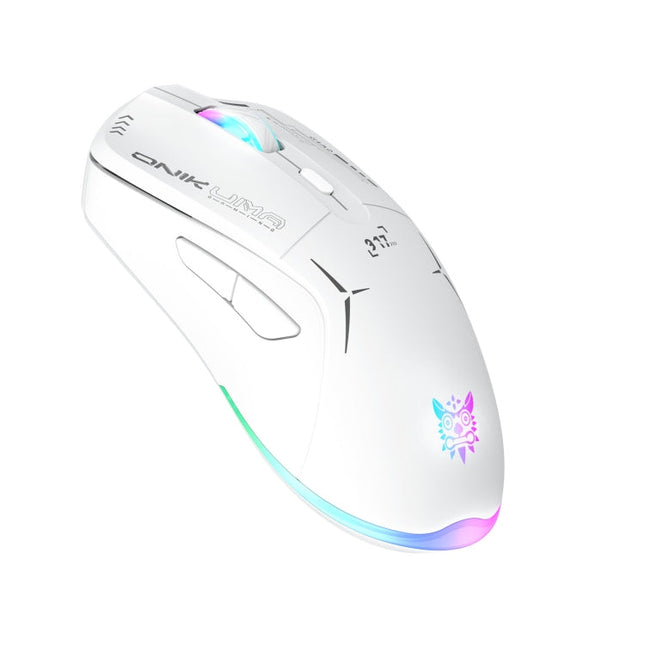 ONIKUMA CW917 RGB 4800DPI Dual Mode Wired + 2.4GHz Wireless Mouse(White)