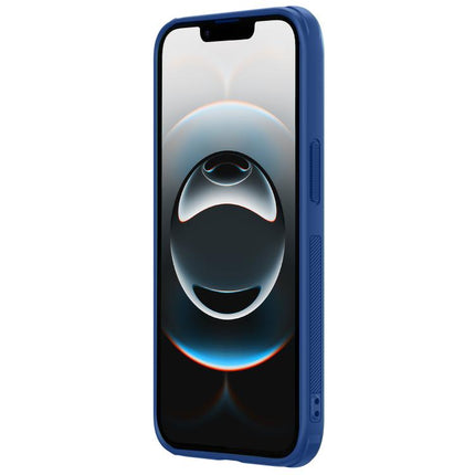 For iPhone 16e NILLKIN Frosted Shield Pro PC + TPU Phone Case(Blue)
