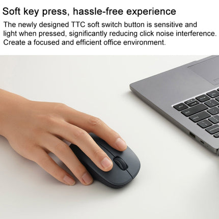 Original Xiaomi XMWXSB04YM 2.4GHz Portable Wireless Mouse Comfort Edition(Grey)