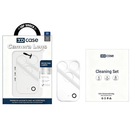 XDcase Transparent Integrated Tempered Glass Camera Film, For iPhone 17 Pro Max, For iPhone 17 Pro, For iPhone 17, For iPhone Air, For iPhone 16 Pro / 16 Pro Max, For iPhone 16 / 16 Plus, For iPhone 15 Pro / 15 Pro Max, For iPhone 15 / 15 Plus         ...