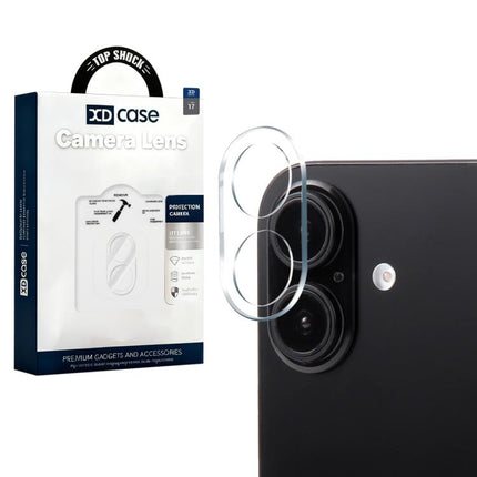 XDcase Transparent Integrated Tempered Glass Camera Film, For iPhone 17 Pro Max, For iPhone 17 Pro, For iPhone 17, For iPhone Air, For iPhone 16 Pro / 16 Pro Max, For iPhone 16 / 16 Plus, For iPhone 15 Pro / 15 Pro Max, For iPhone 15 / 15 Plus         ...