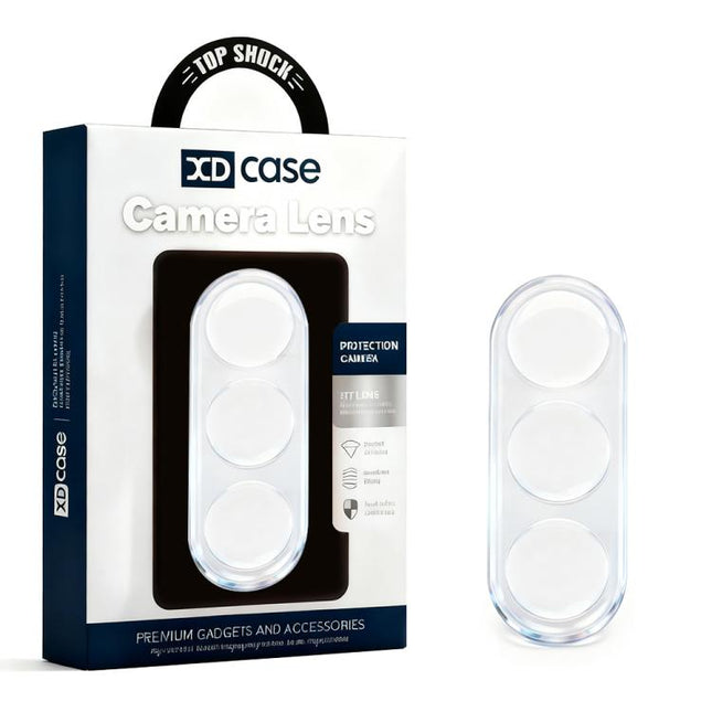 XDcase Transparent Integrated Tempered Glass Camera Film, For Samsung Galaxy S25 Edge 5G, For Samsung Galaxy S25 5G, For Samsung Galaxy S25+ 5G, For Samsung Galaxy S25 Ultra 5G, For Samsung Galaxy S24 FE 5G, For Samsung Galaxy Z Flip6 5G               ...