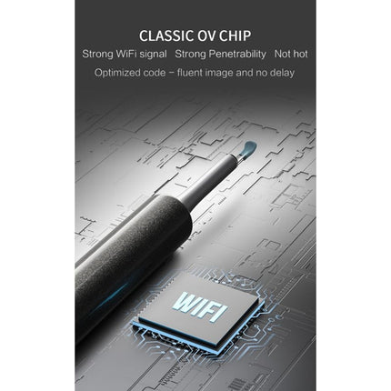 Bebird C3 Pro 2.4G 3.5mm Wireless Wifi High-definition Visual Ear Spoon 3 Million Pixels Out Ear Visual Ear Spoon(Black)