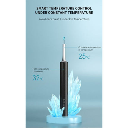 Bebird C3 Pro 2.4G 3.5mm Wireless Wifi High-definition Visual Ear Spoon 3 Million Pixels Out Ear Visual Ear Spoon(Black)