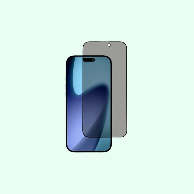 iPhone 17 Pro Max Full Glue Tempered Glass (Black)