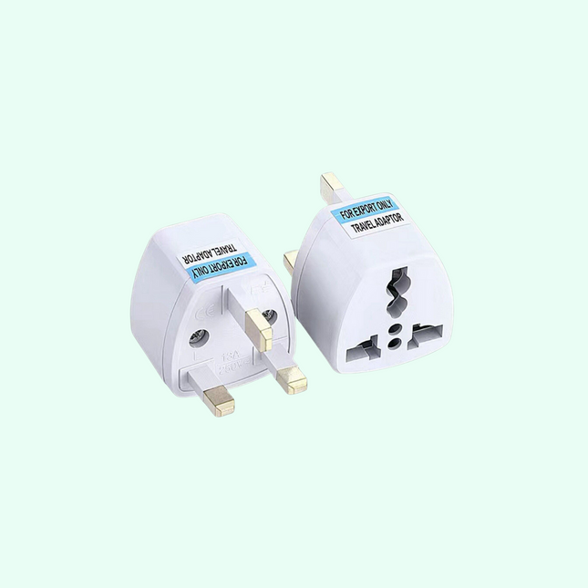 Universal Plug Adapter EU US UK AU CN To UK Type G Travel Socket Plug Converter