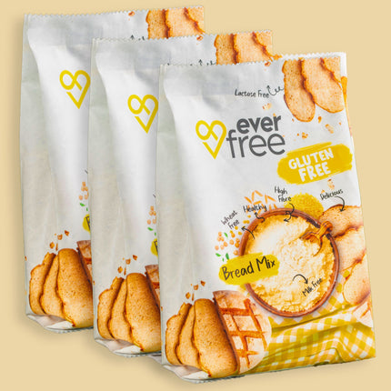 EverFree Gluten Free Bread Mix 450g - Pack of 3