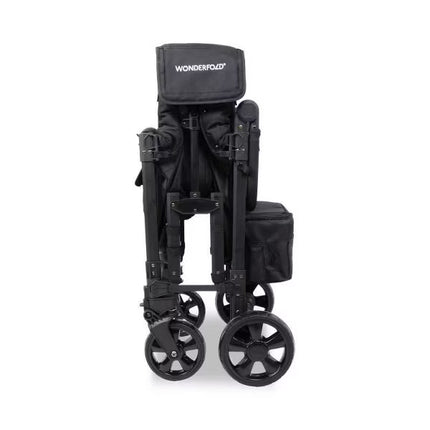 Wonderfold W2 Elite Pro Stroller Wagon - Jet Black