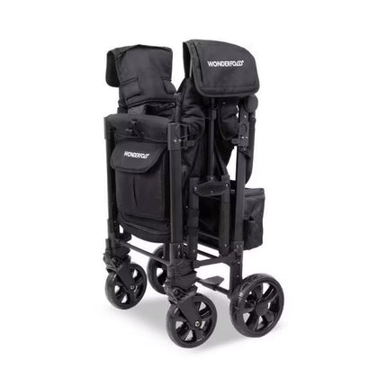 Wonderfold W2 Elite Pro Stroller Wagon - Jet Black