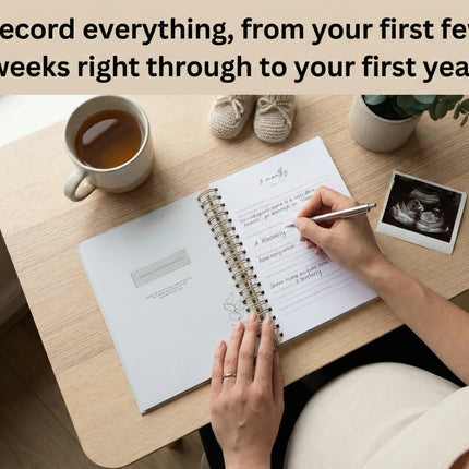 Pregnancy Memory Book - Journal for First Time Moms