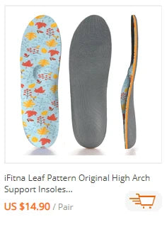 Plantar Fasciitis Orthopedic Sport Insole Men Women Sneaker Flat Feet High Arch Support Orthotic Insoles Plantillas Insert Sole