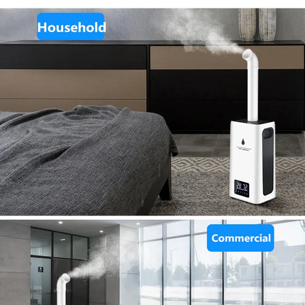110V 220V 23.8L Large Capacity Industry Air Humidifier Commercial Diffuser Sprayer Humidification Spray Machine