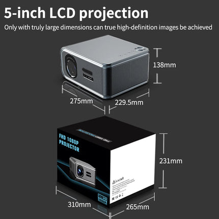 DVB-T2 1080p Wifi S11 Full Hd Lcd Led 4k Digital TV Projector Cinema Video Proyector Outdoor Meeting Smart Tv Projector