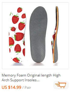 Plantar Fasciitis Orthopedic Sport Insole Men Women Sneaker Flat Feet High Arch Support Orthotic Insoles Plantillas Insert Sole