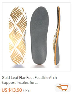 Plantar Fasciitis Orthopedic Sport Insole Men Women Sneaker Flat Feet High Arch Support Orthotic Insoles Plantillas Insert Sole