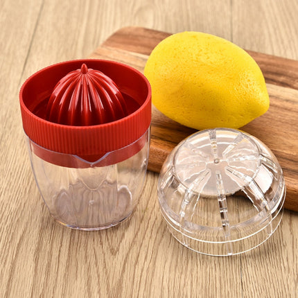 Multi-function Manual Mini Lemon Juicer with a Graduation Cup Juicer (Random Color Delivery)