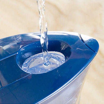 1.3L Portable Home Kitchen Activated Carbon Filter Cold Water Bottle, 1.3L (Blue), 1.3L (Purple)