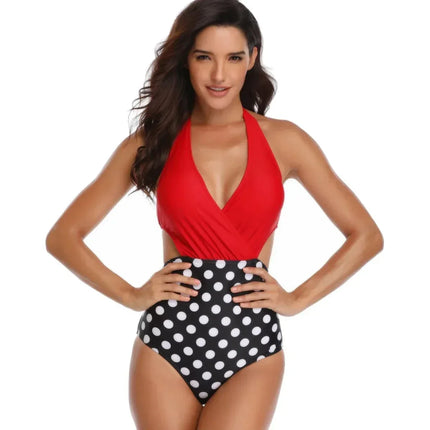 Eco-Friendly Plus Size One-Piece Luxury Swimming Suit - Comfortable Fashionable Bikini for Women