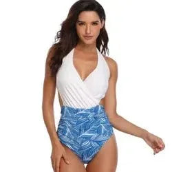 Eco-Friendly Plus Size One-Piece Luxury Swimming Suit - Comfortable Fashionable Bikini for Women