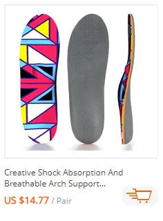 Plantar Fasciitis Orthopedic Sport Insole Men Women Sneaker Flat Feet High Arch Support Orthotic Insoles Plantillas Insert Sole