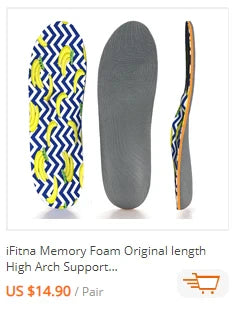 Plantar Fasciitis Orthopedic Sport Insole Men Women Sneaker Flat Feet High Arch Support Orthotic Insoles Plantillas Insert Sole