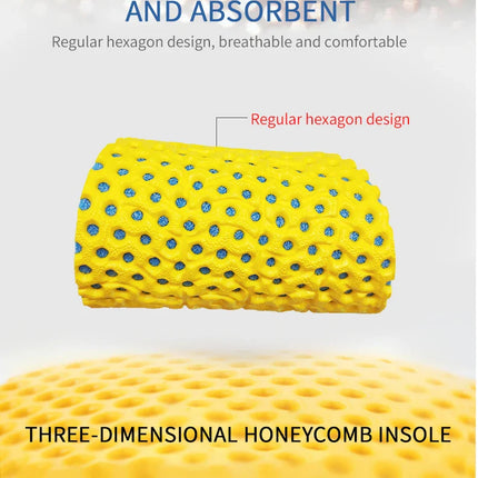 Memory Foam Insoles For Shoes Sole Mesh Deodorant Breathable Cushion Running Insoles For Feet Man Women Orthopedic Insoles