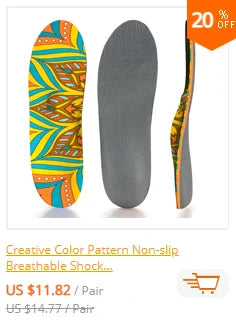 Plantar Fasciitis Orthopedic Sport Insole Men Women Sneaker Flat Feet High Arch Support Orthotic Insoles Plantillas Insert Sole