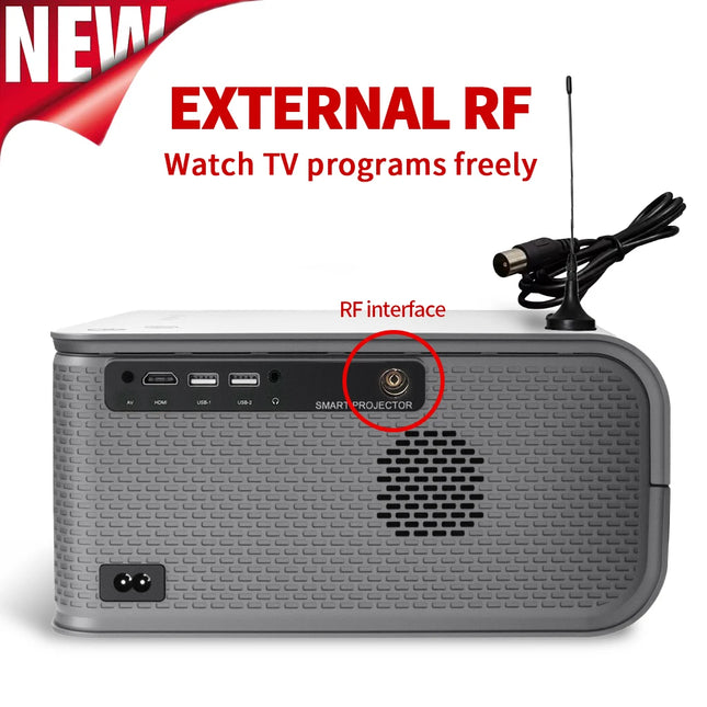 DVB-T2 1080p Wifi S11 Full Hd Lcd Led 4k Digital TV Projector Cinema Video Proyector Outdoor Meeting Smart Tv Projector