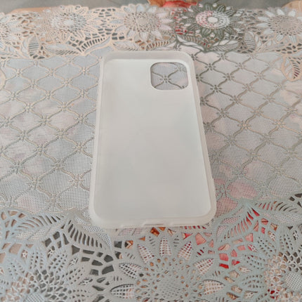 Marble Geometric TPU Coral Case - For iPhone 11