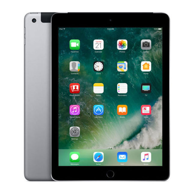 Refurbished iPad 5 (2017) 128GB Wi-Fi + Cellular | Unlocked