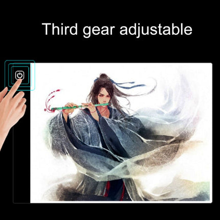 5W 5V LED Three Level of Brightness Dimmable A4 Acrylic Copy Boards Anime Sketch Drawing Sketchpad