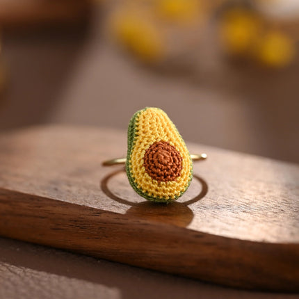 Whimsical Micro Crochet Rings – Tiny Handmade Charms for Your Fingers