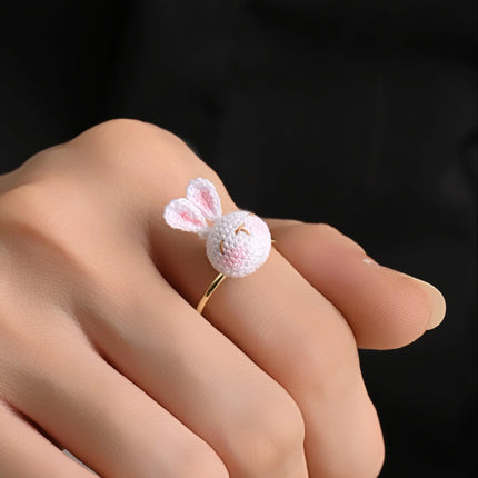 Whimsical Micro Crochet Rings – Tiny Handmade Charms for Your Fingers
