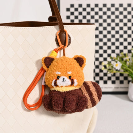 New!! Red Panda Family - Crochet Bag Charms 🐼🍎✨