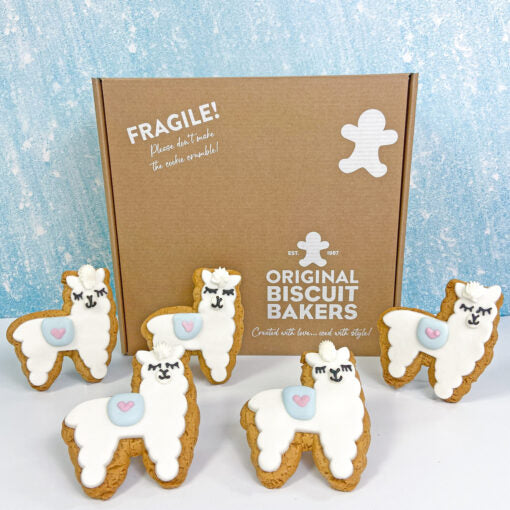 10 Pack – Llama Party - Original Biscuit Bakers
