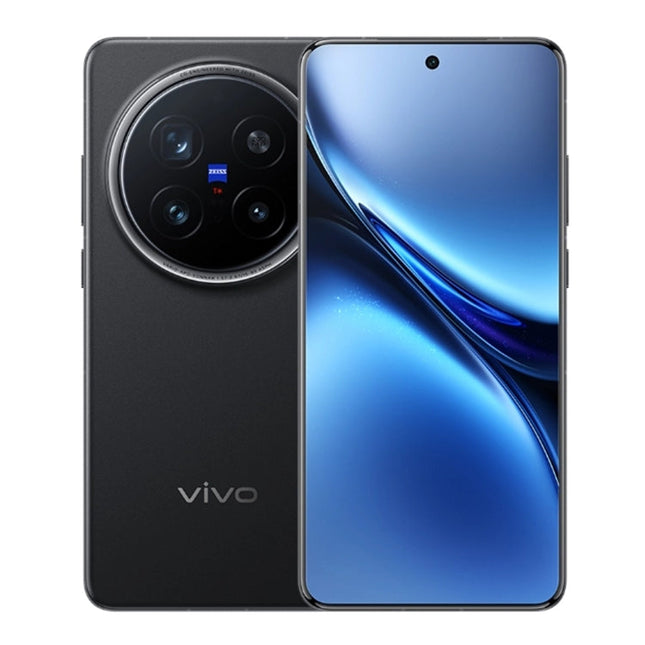 vivo X200 Pro, 16GB+512GB, Face ID / Screen Fingerprint Identification, 6.78 inch Android 15 Dimensity 9400 Octa Core, OTG, NFC, Network: 5G, Support Google Play (Black)