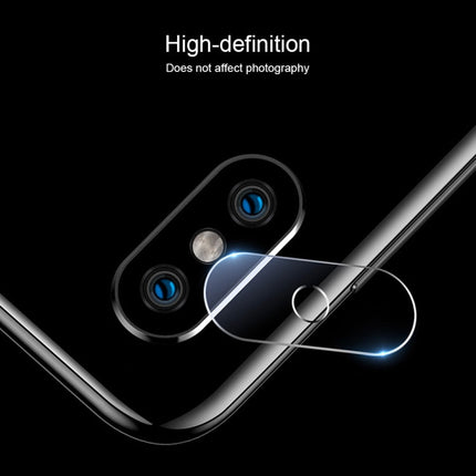 0.3mm 2.5D Round Edge Rear Camera Lens Tempered Glass Film for Nokia 7 Plus, 7 Plus