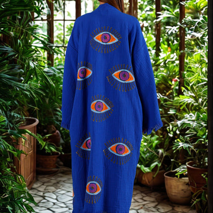 NAYA Kimono in Sapphire Blue