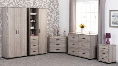 Oliver 4 Door Wardrobe Bedroom Set