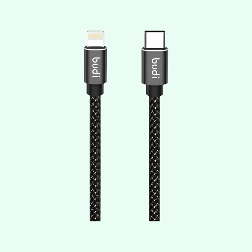 BUDI DC206 PD 20W FAST CHARGING CHARGE/SYNC CABLE